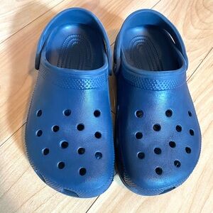 Children's Navy Crocs size 3